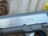 Colt MK IV Series 80 Combat Commander Model 9X23 - 5 of 13