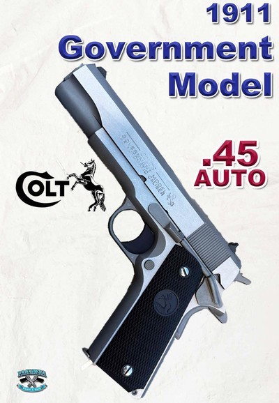 Colt 1911 Government Model
.45 Auto