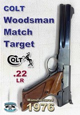 Colt Woodsman Match Target .22lr - 1 of 11