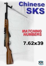 Chinese SKS 7.62x39