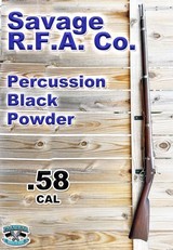 Savage R.F.A. Co. 58 cal Percussion Black Powder