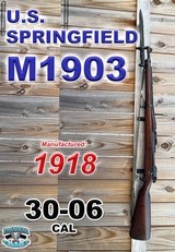 U.S. Springfield Armory 1903 30-06 - 1 of 10