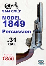 Sam Colt Model 1849 .31 cal Percussion - 1 of 14