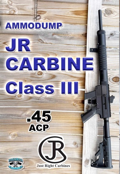 Ammodump JR Carbine Class III Internally silenced .45ACP