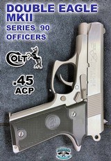 Colt Double Eagle MKII/Series 90 Officers 45acp - Image 1 of 11