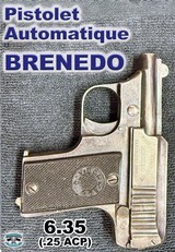Pistolet Automatique Brenedo 6.35 (.25ACP) - 1 of 10