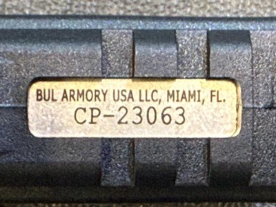 Bul Armory Cherokee 9mm - Image 5 of 5