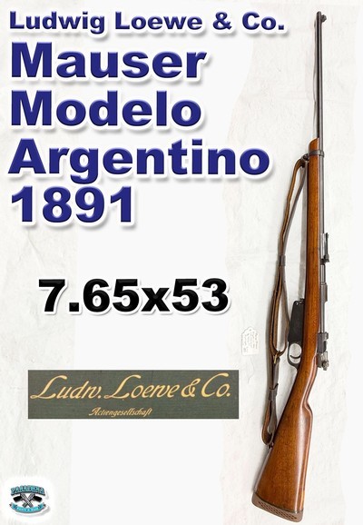 Ludwig Loewe & Company Mauser Modelo Argentino 18917.65x53 - Image 1 of 16