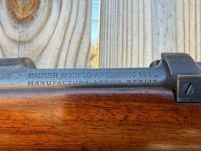 Ludwig Loewe & Company Mauser Modelo Argentino 18917.65x53 - Image 3 of 16