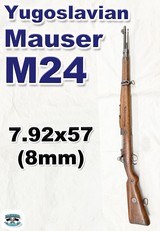 Yugoslavian M24 7.92x57 (8mm) - Image 1 of 15