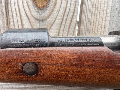 DWM Argentine Mauser Model 1909 30-06 - Image 6 of 12