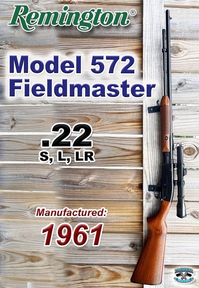 Remington Fieldmaster Model 572 .22 S, L, LR - Image 1 of 9