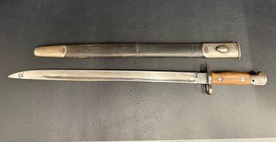 British Pattern 1907 Bayonet – Wilkinson – September 1917 – Original Scabbard - Image 2 of 6