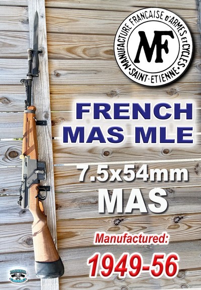 French MAS Mle 1949-56 – 7.5 French - Image 1 of 13