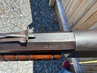 Remington Model 12-B Gallery Special .22 Short Pump Rifle - Image 6 of 9