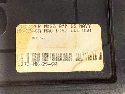 SIG SAUER P226 MK25-CA – 9MM - Image 11 of 11