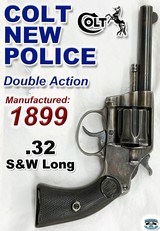 Colt New Police Revolver – .32 Caliber