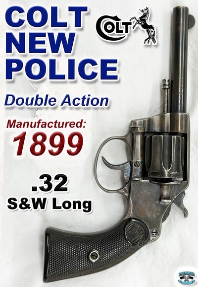 Colt New Police Revolver – .32 Caliber