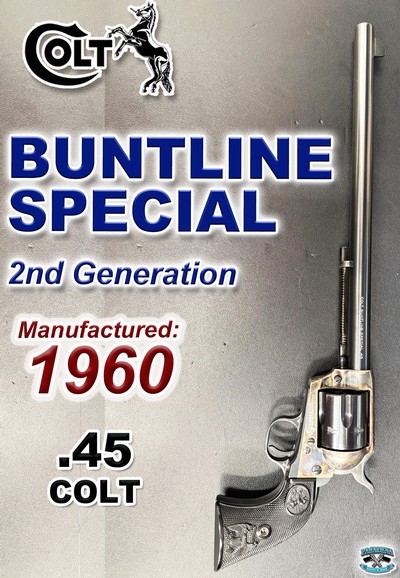COLT 2nd Generation BUNTLINE SPECIAL .45 COLT