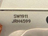 Smith & Wesson SW1911 Stainless .45 ACP - Image 5 of 13