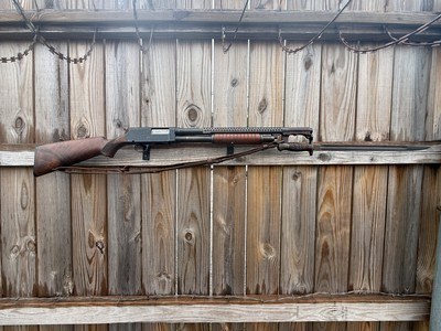 Stevens Model 520-30 U.S. Military Trench 12ga Shotgun - Image 2 of 13