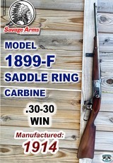 Savage Model 1899-F Saddle Ring Carbine - .30-30 Winchester