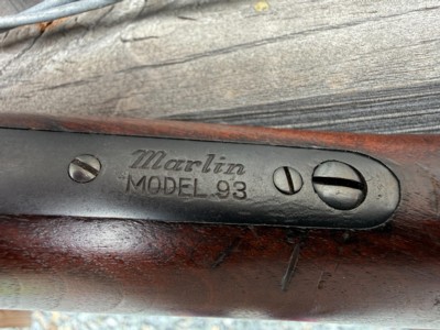 Marlin Model 1893 Lever Action Rifle – .30-30 Winchester - Image 4 of 12