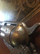 Colt Single Action Engraved Panel Scene Philadelphia Exposition- 3 of 7