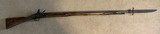 1777 TOWER BROWN BESS FLINTLOCK SOLIDERS REGIMENT & INITIALS PLUG BAYONET.