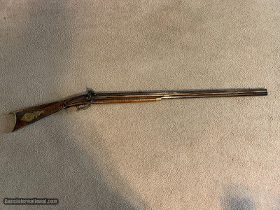 1800’s KENTUCKY OVER RIFLE UNDER SHOTGUN.