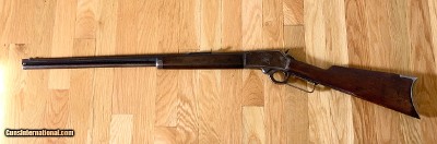 SHARPSHOOTER MAY LILLIE MODEL 1894 MARLING RIFLE.