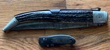 Hugh 1860’s folding knife. - 2 of 4