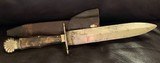 1800’s James Rodgers Royal Cutlery Claim Shell Bowie knife. - 6 of 6