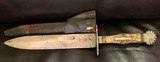 1800’s James Rodgers Royal Cutlery Claim Shell Bowie knife. - 5 of 6