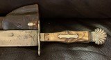 1800’s James Rodgers Royal Cutlery Claim Shell Bowie knife. - 4 of 6