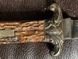 Hugh 1800’s folding knife. George Wards Celebrated cutlery. - 5 of 6