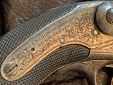 EXCEPTIONAL FACTORY ENGRAVED & CASED CSA KERR PERCUSSION REVOLVER. - 3 of 11
