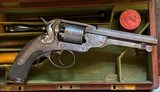 EXCEPTIONAL FACTORY ENGRAVED & CASED CSA KERR PERCUSSION REVOLVER. - 10 of 11