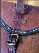 RARE G.S. GARCIA ELKO NEV. WINCHESTER CARBINE SCABBARD. - 2 of 4