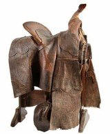 1830’s Alamo Republic of Mexican Saddle with Cover. - 2 of 3