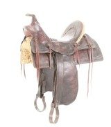 Main & Winchester Co. San Fran High Back Saddle 1870-1880's - 2 of 2