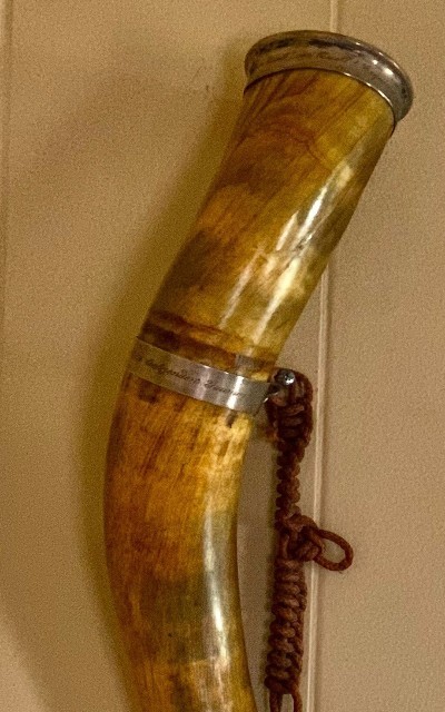 Presentation to President Theodore Roosevelt nations to the White House horn.