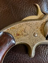 C. S. A. Factory Engraved S&W. Civil War Revolver. - 1 of 10