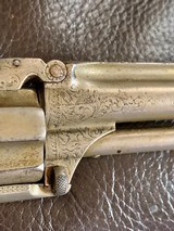 C. S. A. Factory Engraved S&W. Civil War Revolver. - 9 of 10