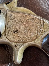 C. S. A. Factory Engraved S&W. Civil War Revolver. - 5 of 10