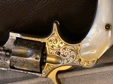 Factory Gold-Engraved Remington Smoot. Antique revolver. - 10 of 10