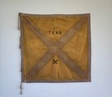 1st TENN ARTILLERY CONFEDERATE FLAG. - 1 of 7