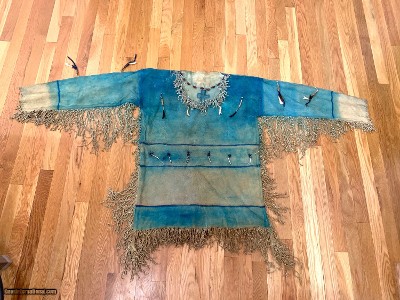 1800’s Indian beaded-Painted shirt.