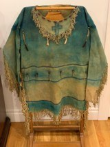 1800’s Indian beaded-Painted shirt. - 12 of 15