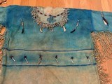 1800’s Indian beaded-Painted shirt. - 4 of 11